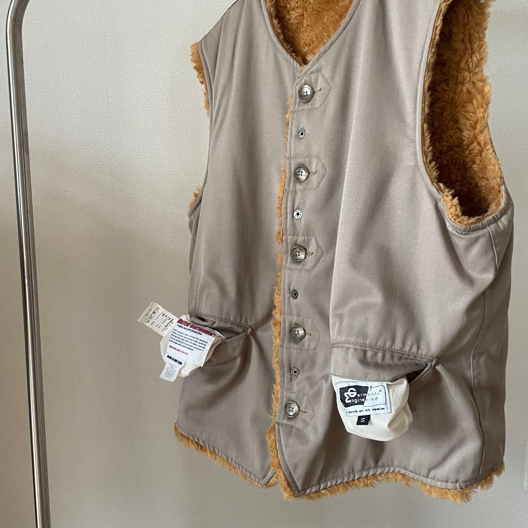 【美品】エンジニアードガーメンツ ベスト リバーシブル