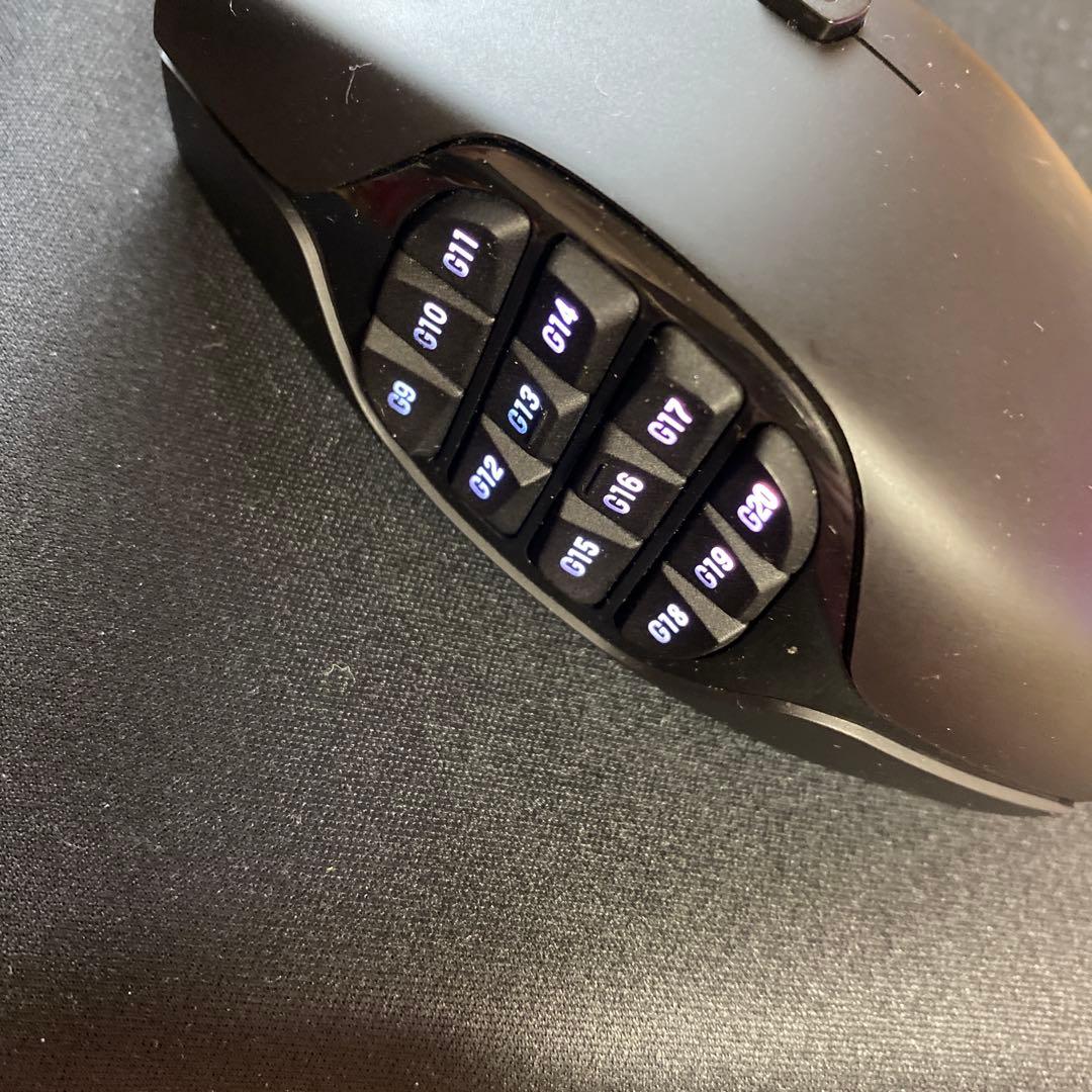 Logicool G600 ロジクール　ゲーミングマウス　有線　動作確認済み