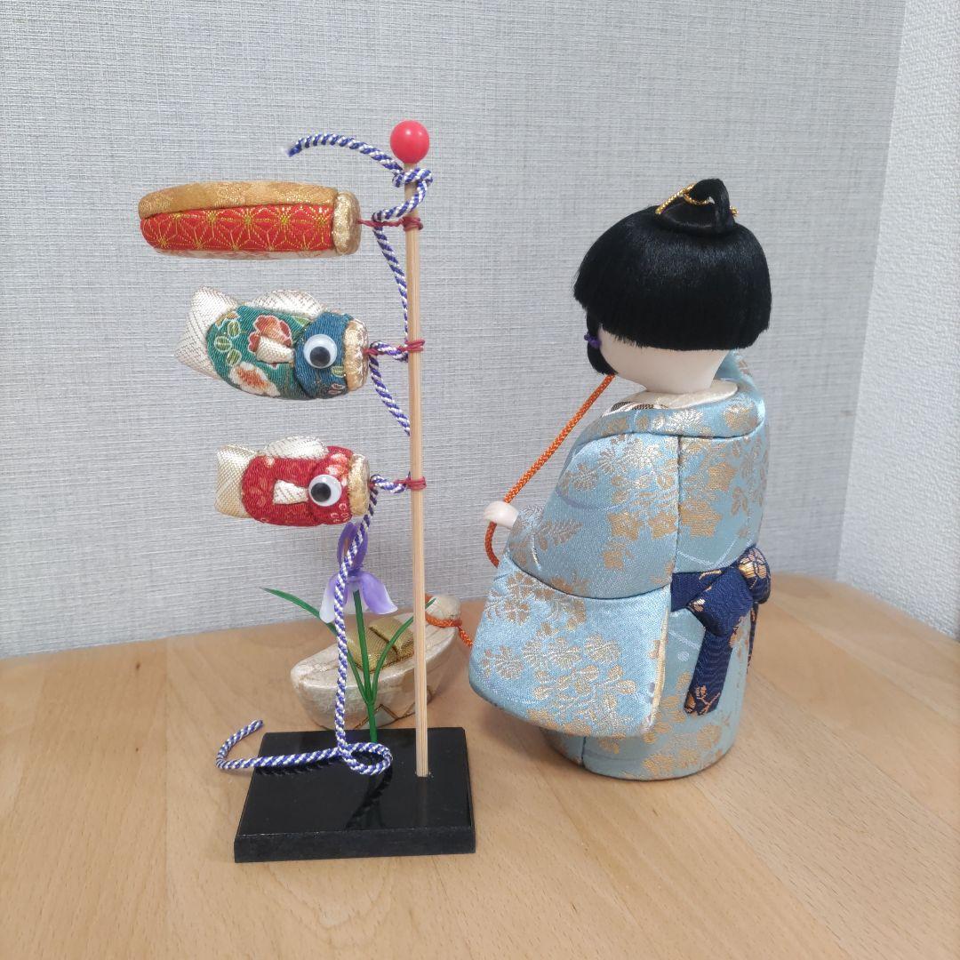 木目込人形❉かわいい男の子❉鯉のぼり❉セット❉