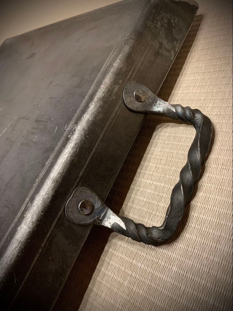 鉄板 とんちゃん鍋　フライパン ツイストハンドル付 by WELDINGART