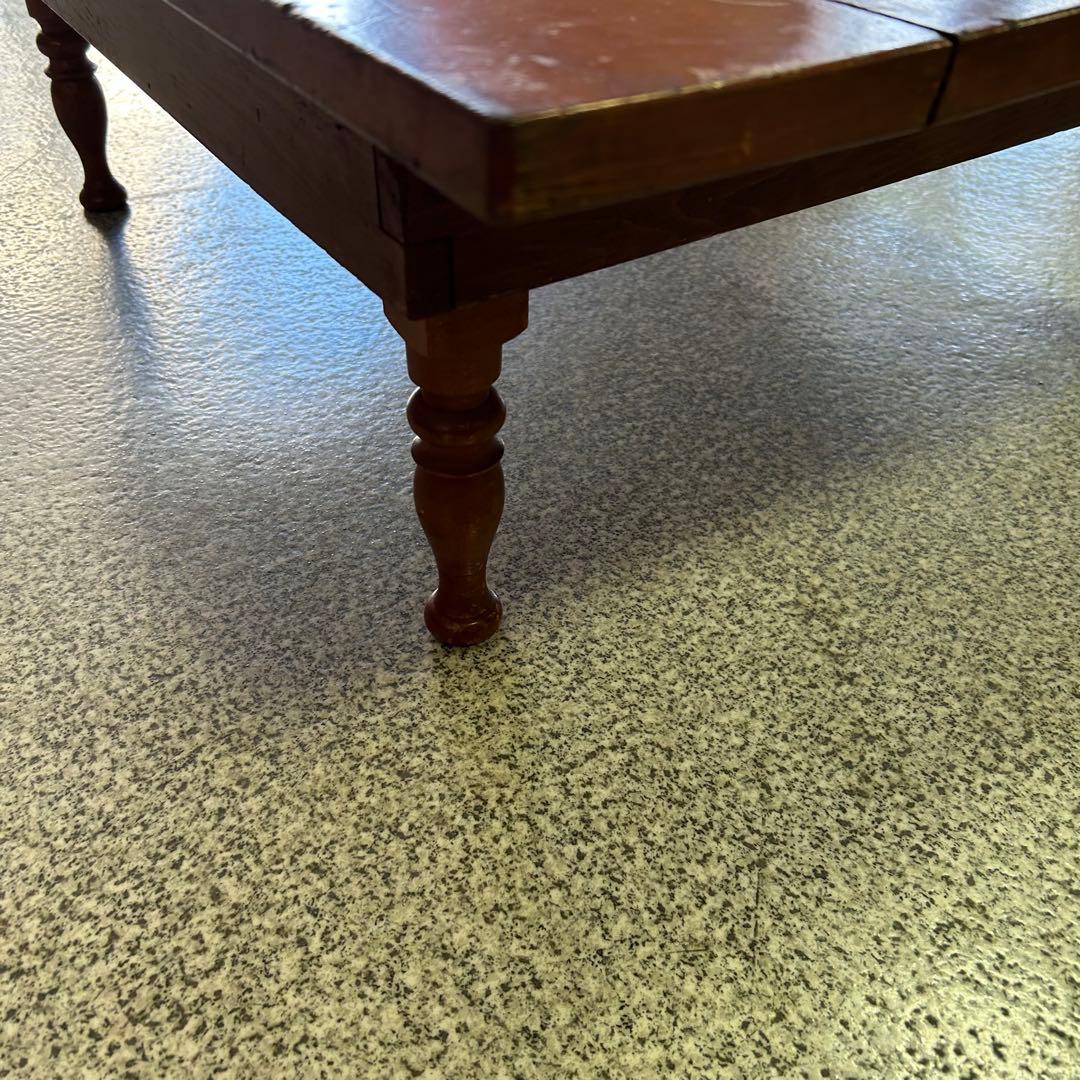 ちゃぶ台 ろくろ脚 折りたたみ テーブル b