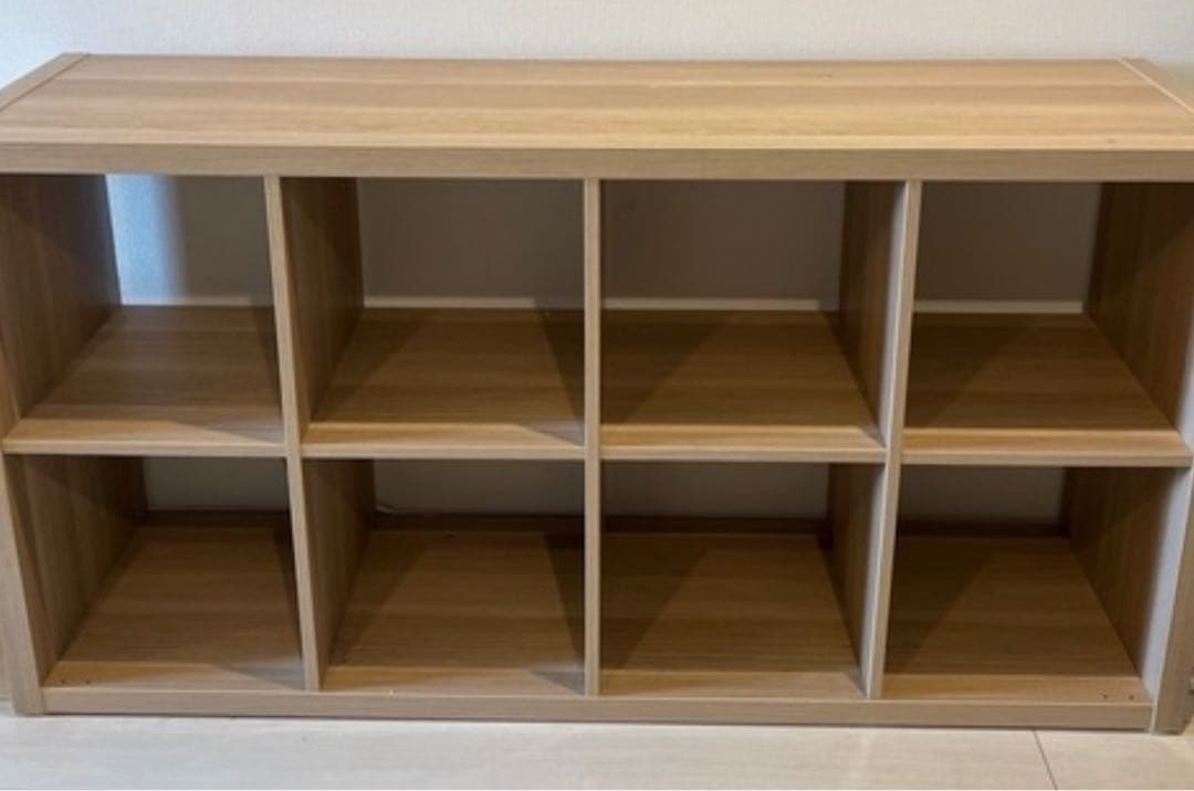 IKEA カラックス　オーク　2✖️4マス