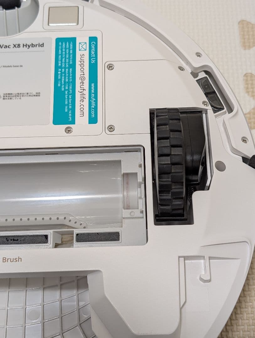 【美品】Eufy RoboVac X8 Hybrid（水拭未使用、予備部品多数）