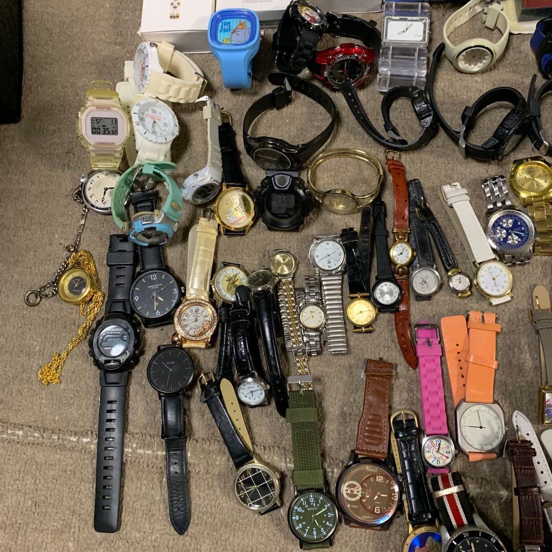 腕時計　メンズ　レディース　まとめ　セット　129本　ジャンク　動作未確認