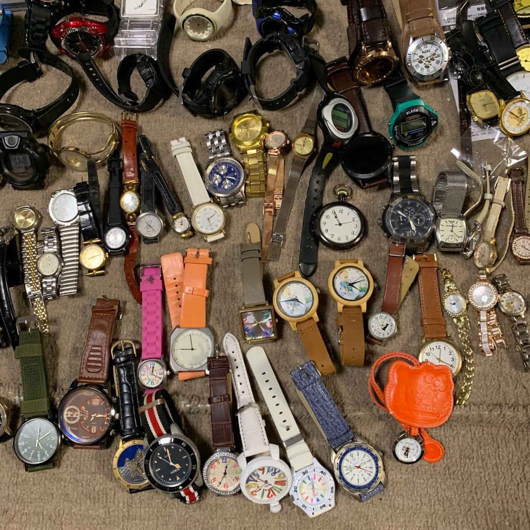腕時計　メンズ　レディース　まとめ　セット　129本　ジャンク　動作未確認