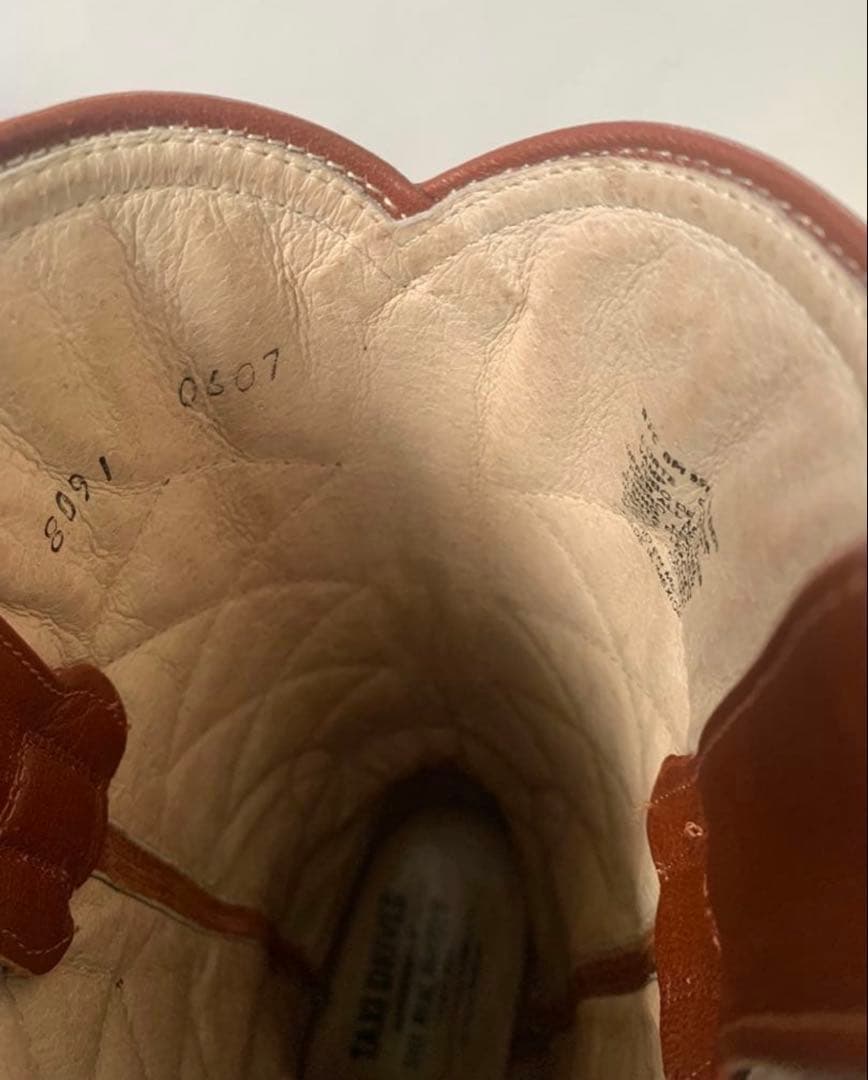 美品　リアルマッコイズ　ウエスタンブーツ TAXI D 27.5 EE