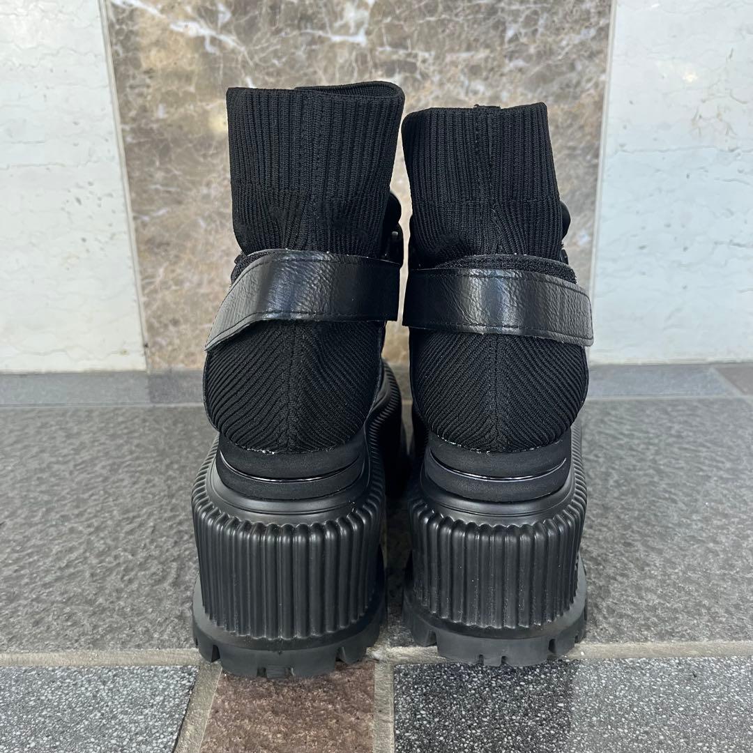 【希少】YELLO PLATFORM SHORT BOOTS ショートブーツ L