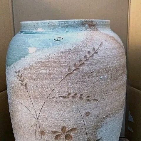 信楽焼きサーバーを傘立てに