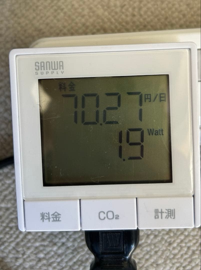 ワットモニター TAP-TST10