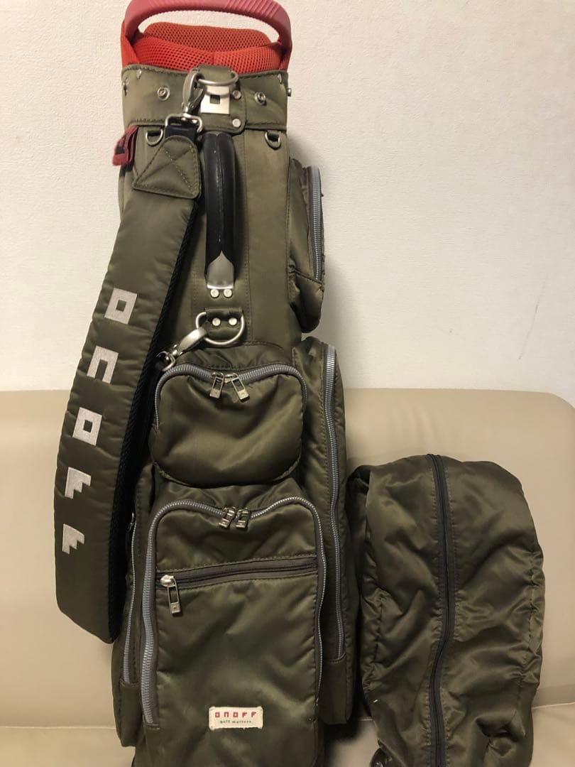 【送料込み】廃盤希少品　オノフ　ONOFF キャディバッグ　ゴルフバッグ