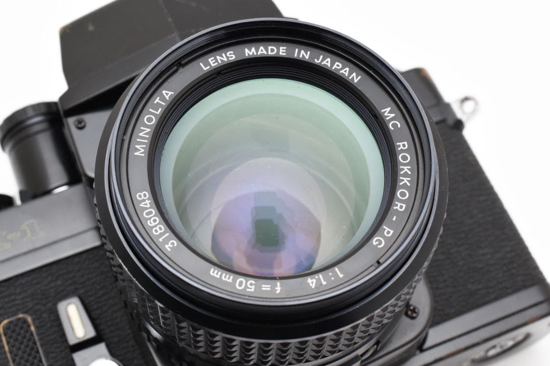 フィルムカメラ Minolta X-1 + MC ROKKOR PG 50mm F1.4