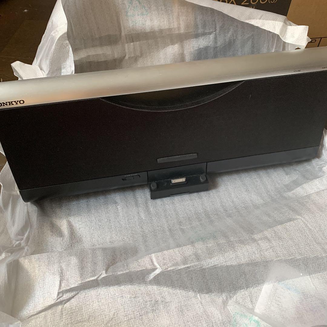 ポータブルプレーヤー APPLE iPod classic160GB2009 onkyo sbx200