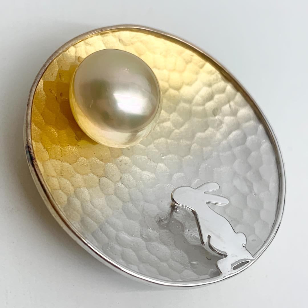 SV950 パール ブローチ NANO パール16.3㎜ 24011845