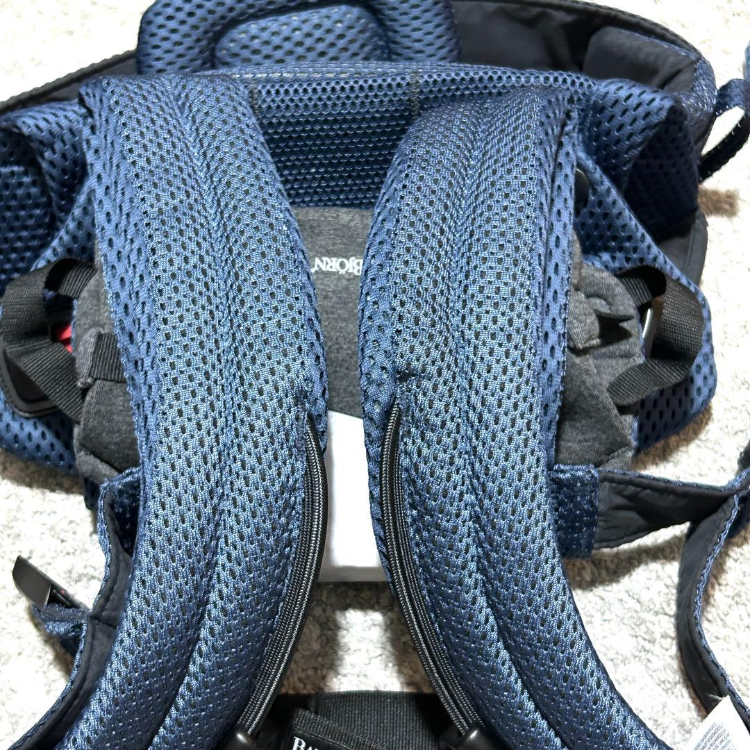 ベビービョルン ハーモニー 抱っこ紐 メッシュ アンスラサイト 前向き おんぶ