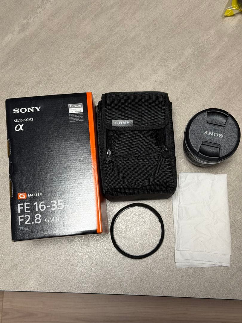 【超美品】SONY FE 16-35mm F2.8 GM II ズームレンズ