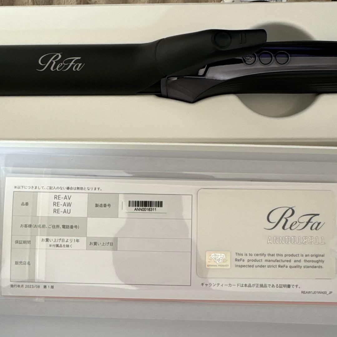 最新モデル　refa リファ 32ミリ　カールヘアアイロン プロ