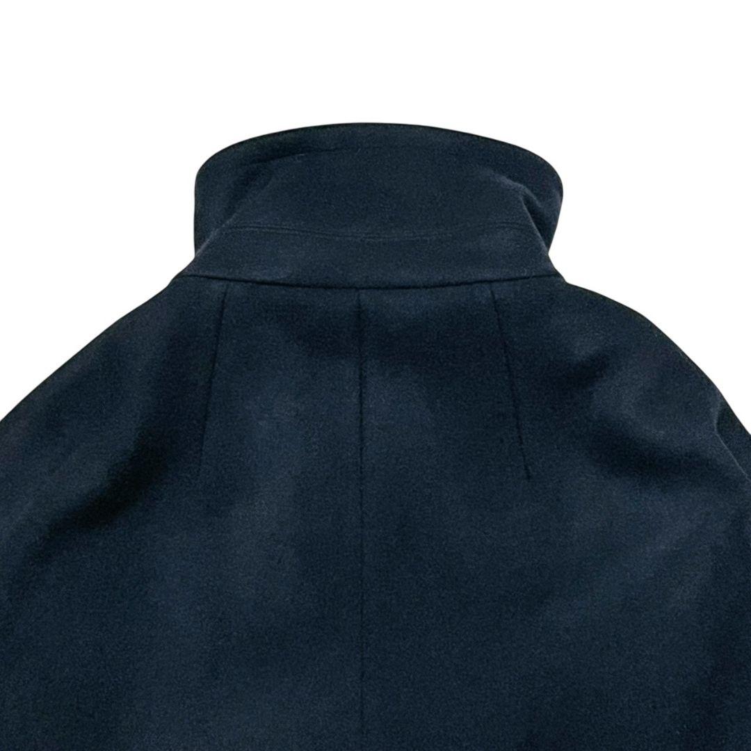 25AW✨　新品タグ付き　NOBLE スタンドカラーオーバーコート ネイビー