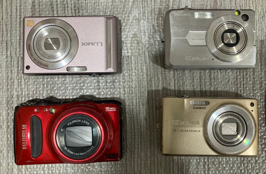 デジカメ15台まとめ売り　※動作未確認