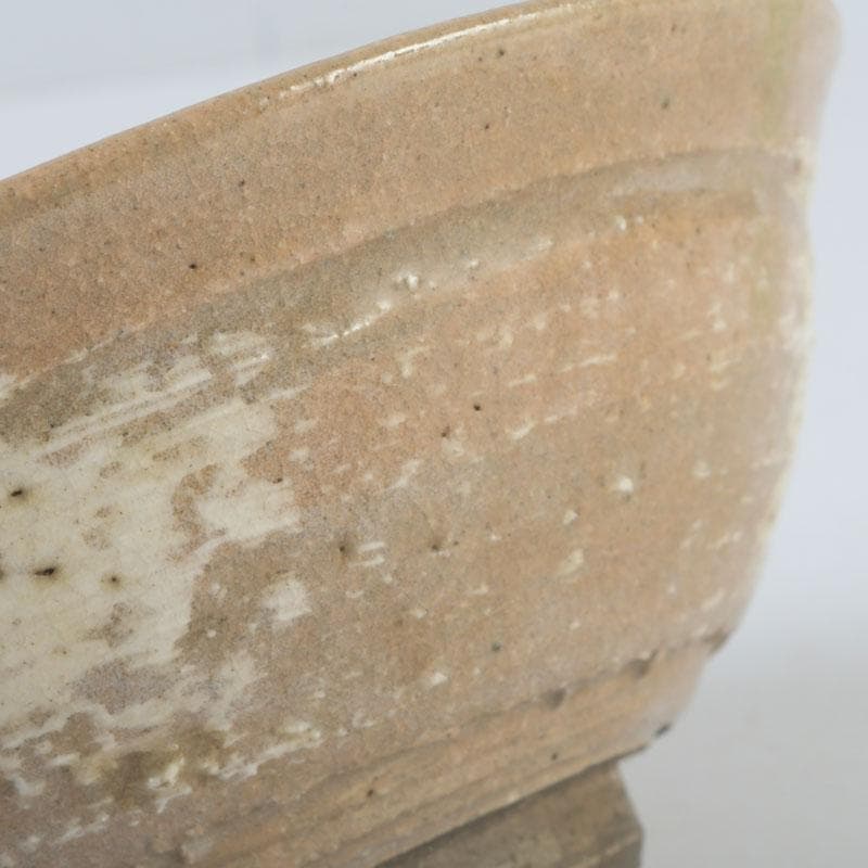 茶道具　刷毛目　茶碗　仕覆付　裏千家十五代鵬雲斎極め箱　V　9894