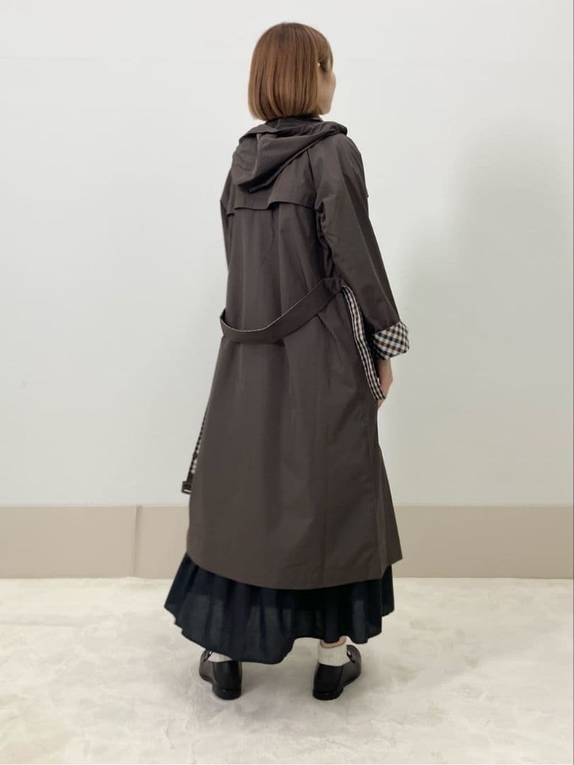 新品アクアスキュータム レインコートトレンチコート Lサイズ 大きいサイズ