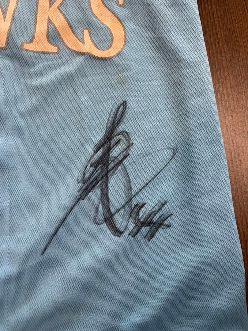 【貴重】柳田悠岐　直筆サイン入りユニフォーム／44番時代／ソフトバンクホークス