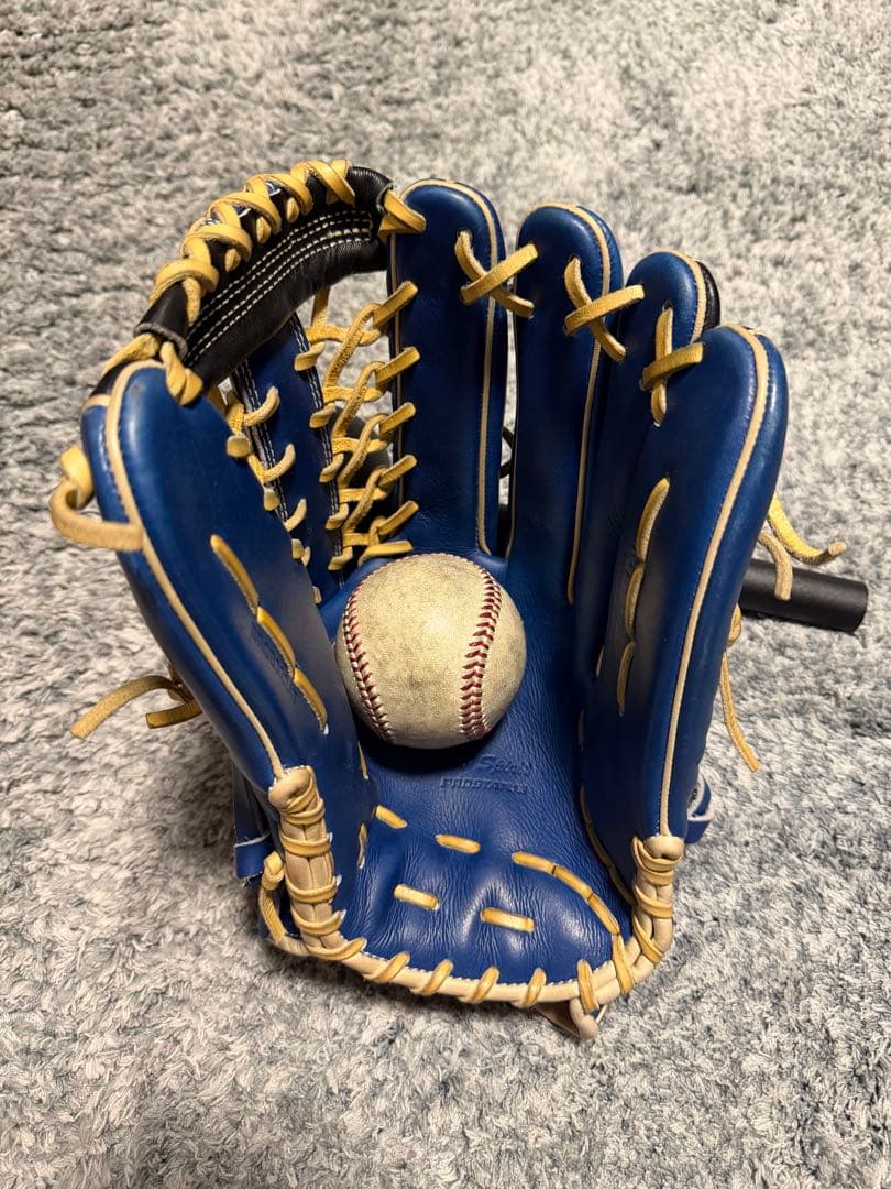 ゼット　プロステイタス　軟式グローブ　外野手用