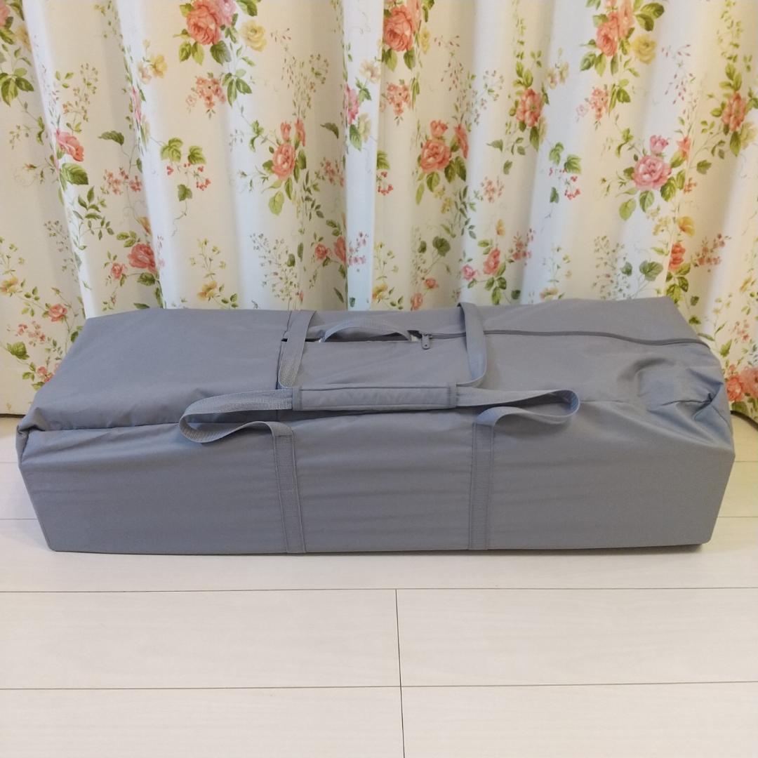 Aprica/アップリカ/ココネルエアー/ベビーベッド/グレーベアー/刺繍