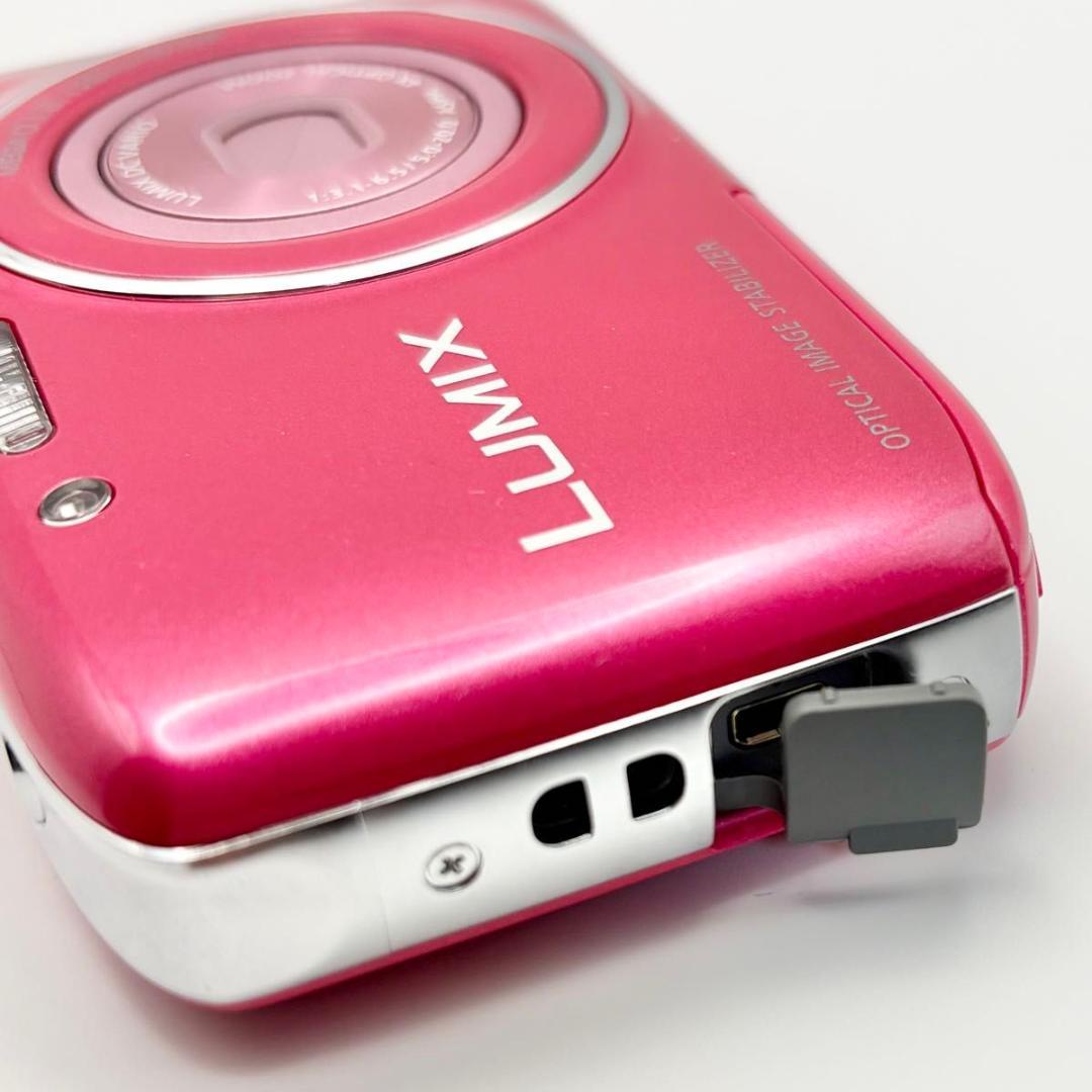 美品 Panasonic LUMIX DMC-S2 ピンク コンデジ　デジカメ
