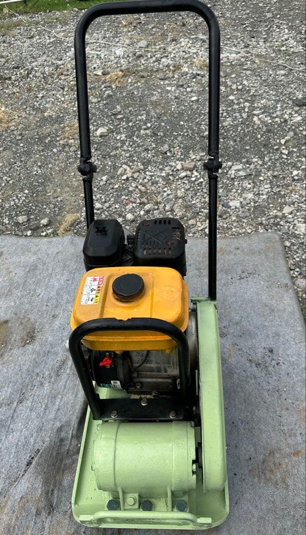 明和 KP60 プレートコンパクター 中古 動作品 日本製メンテナンス済み
