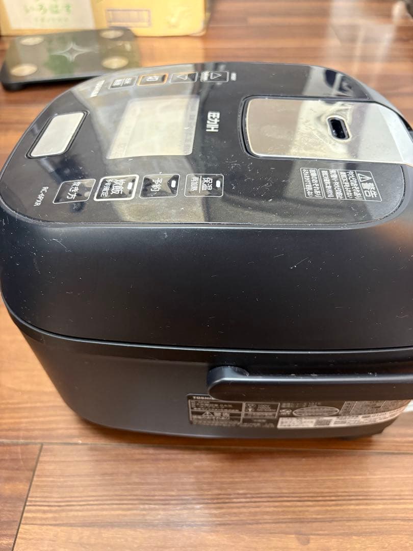 【残り7日‼️】TOSHIBA 圧力IH炊飯器 RC-6PXR ブラック