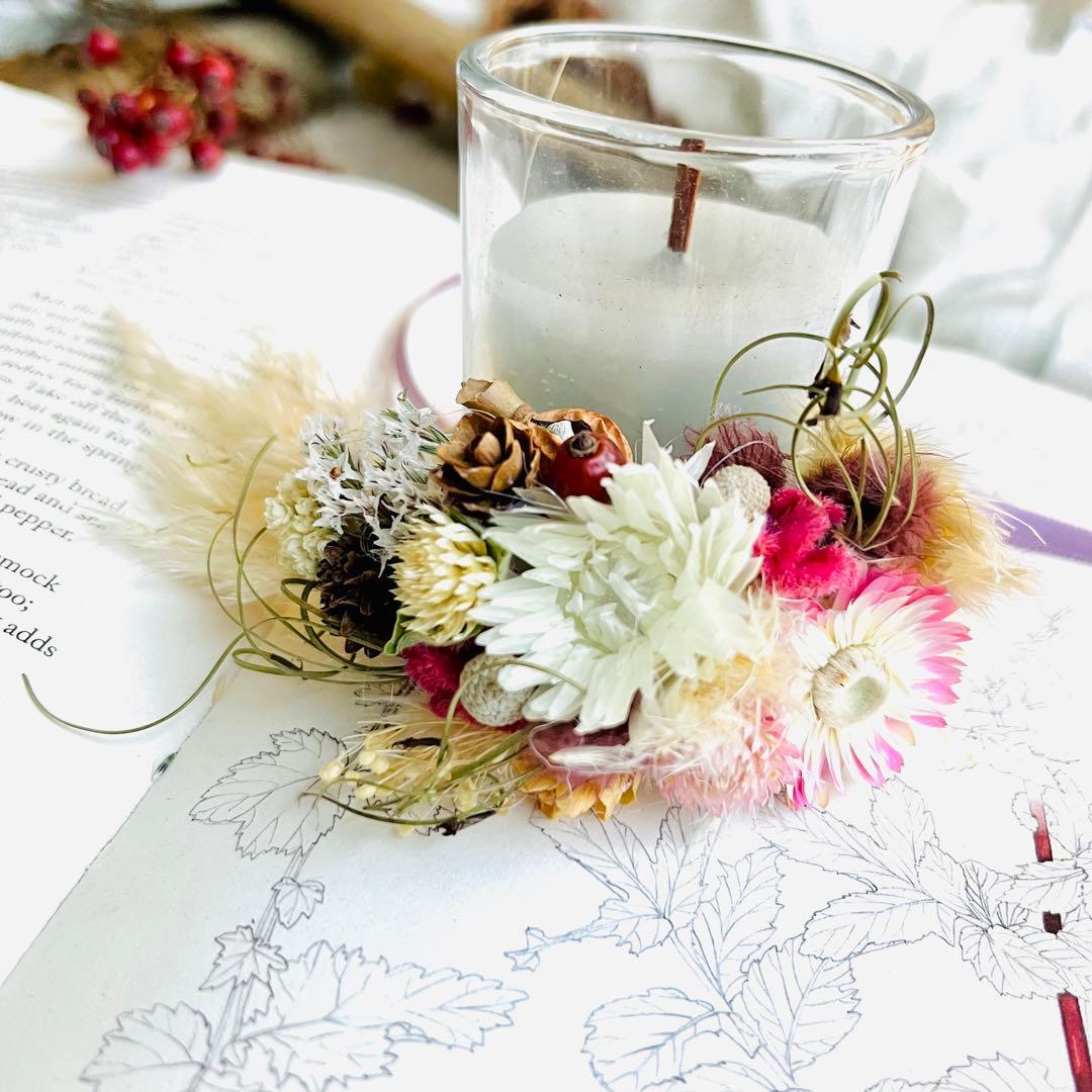 リストドレス　リストブーケ　リストレット　キャンドルリース