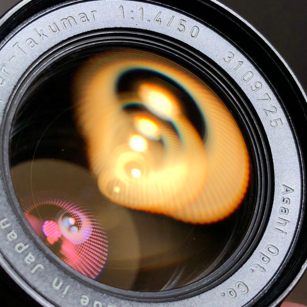 PENTAX super takumar 50mm f1.4 m42マウント