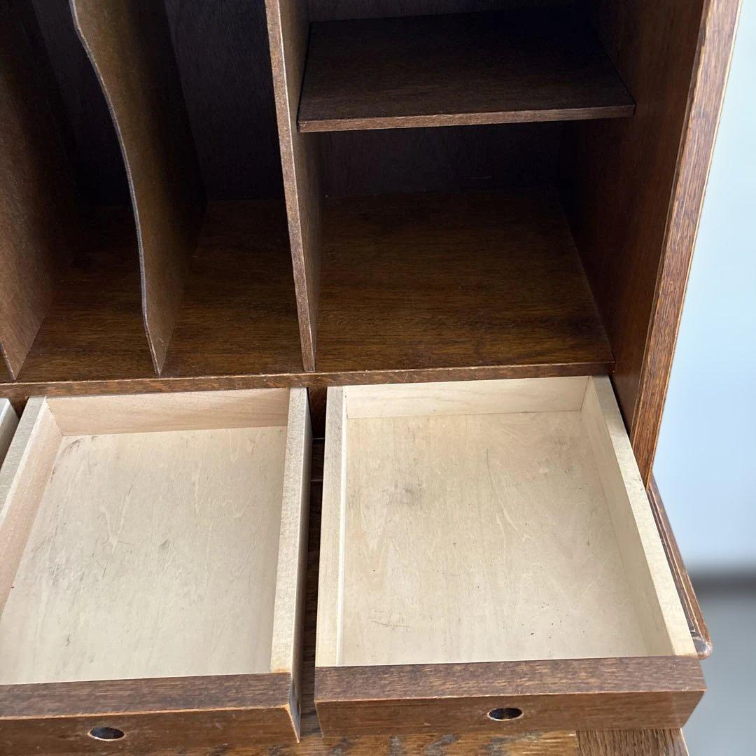 オーク材クラシックデスク