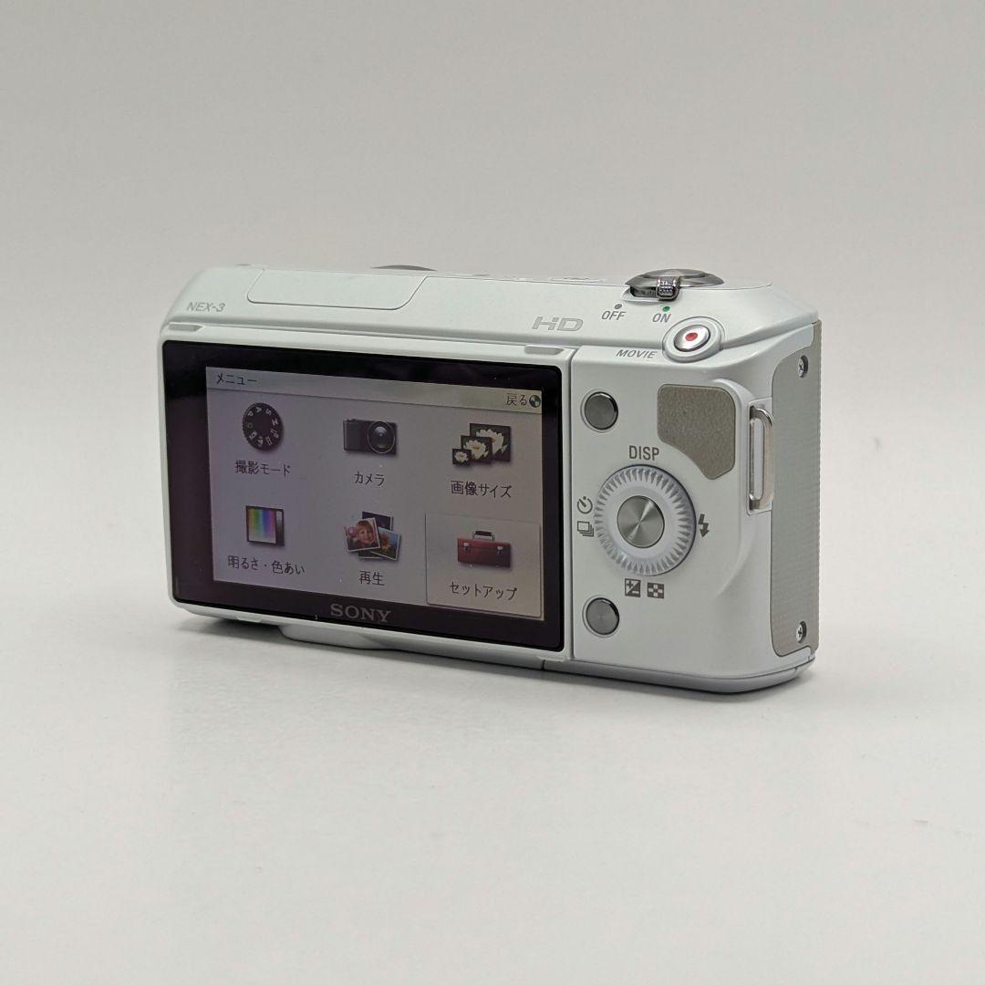 SONY α NEX-3 ホワイト