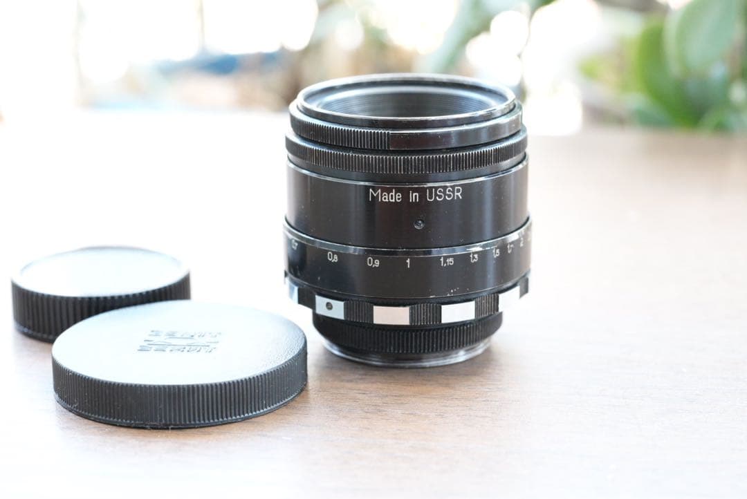 分解清掃済 ゼブラ Helios-44-2 58mm f2 ぐるぐるボケ 010
