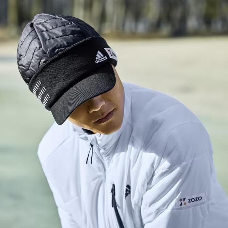 3新品XL アディダス ゴルフ 保温 中綿 キルティング ジャケットHG8291