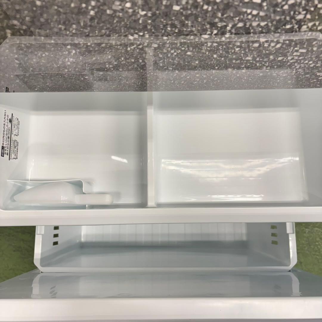 540東芝 24年製 大型冷蔵庫 ガラス割れあり 完動品　300L強　自動製氷