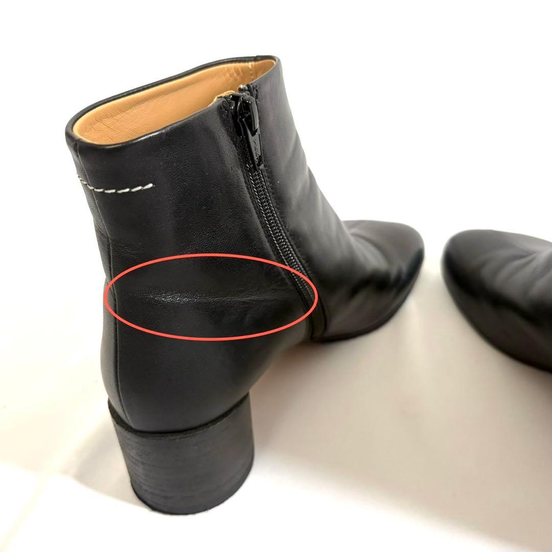 MM6 アナトミック　ショートブーツ　サイズ37