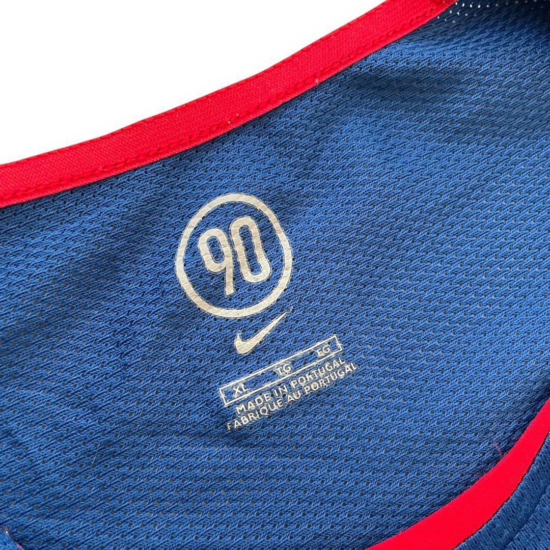 00s Arsenal Nike ゲームシャツ O2 アウェイ ブルー XL