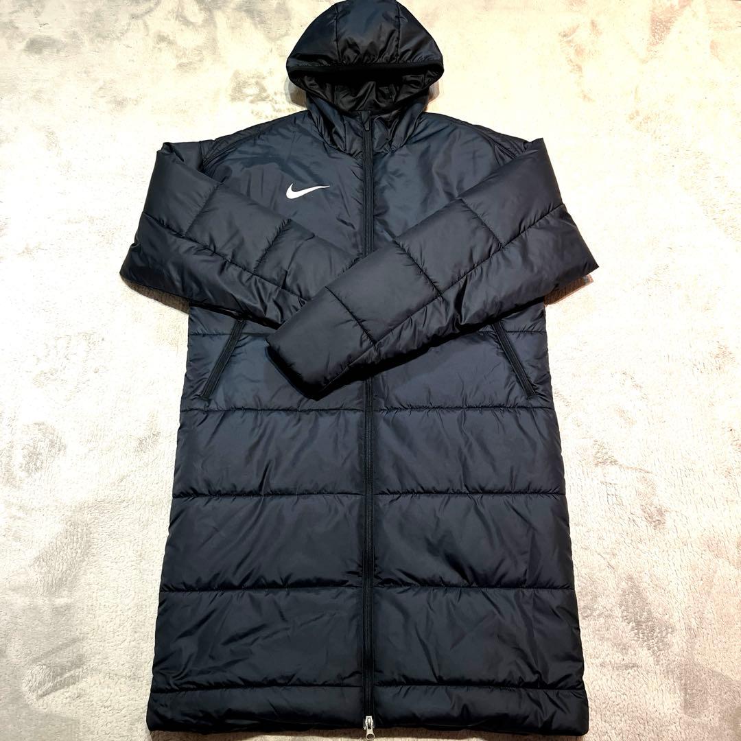 NIKE ナイキ 中綿 ベンチコート ロングコート Lサイズ 防寒