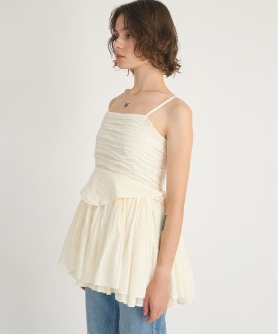 【crinkle crinkle crinkle】コルセットキャミソール