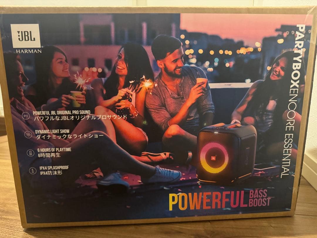 【新品・未使用】『JBL』PARTYBOX ENCORE ESSENTIAL