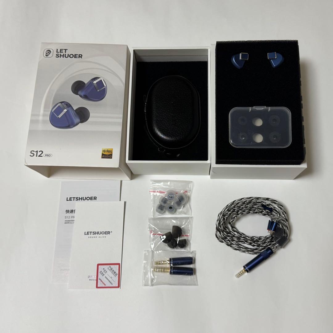 LETSHUOER S12 Pro 有線イヤホン