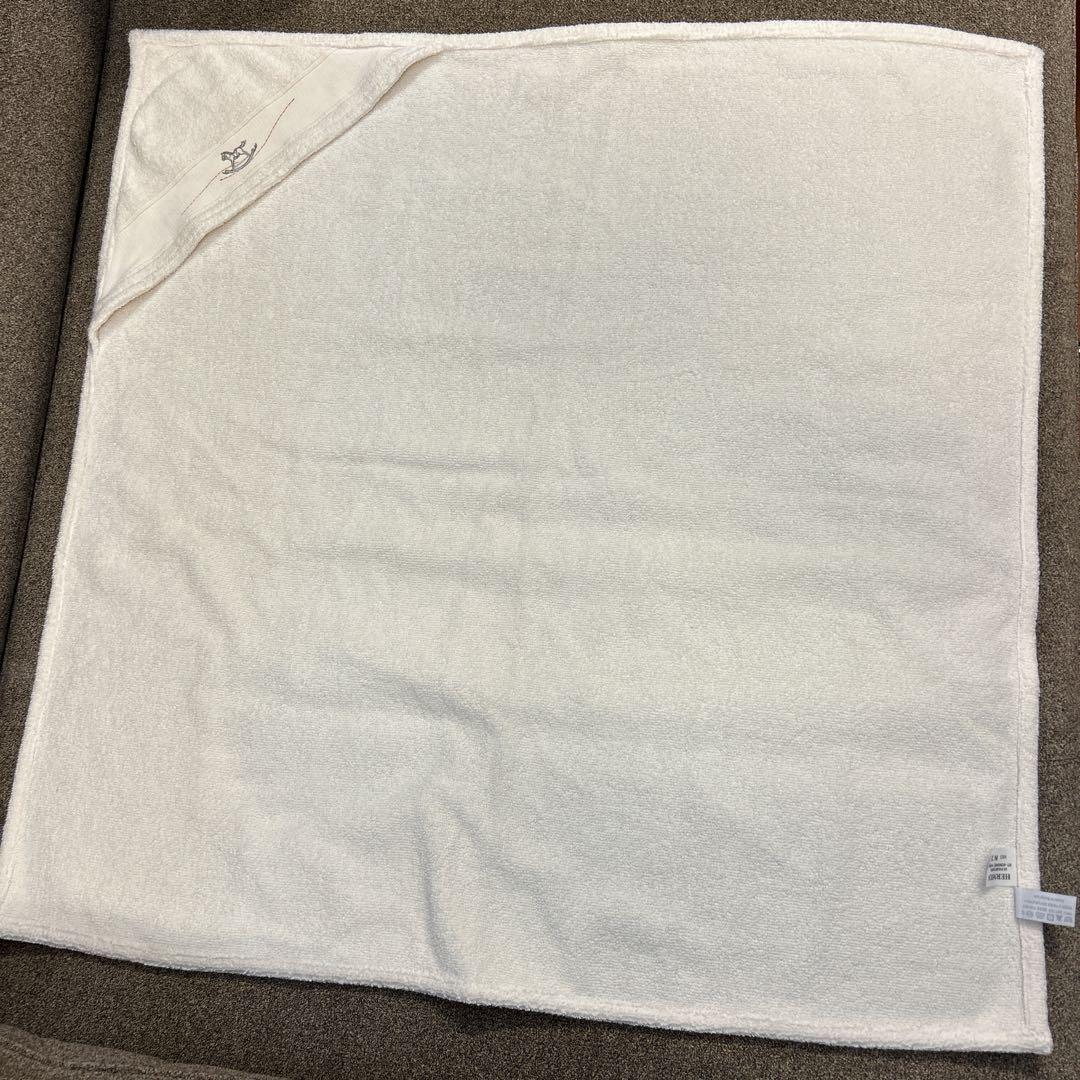 HERMES/エルメス　タオル　ミニタオル　おくるみ　バスラップ　ブランケット