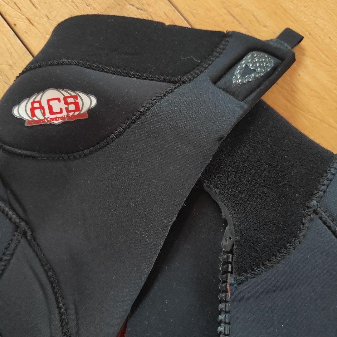 World Dive ドライスーツ 黒/青　レディース