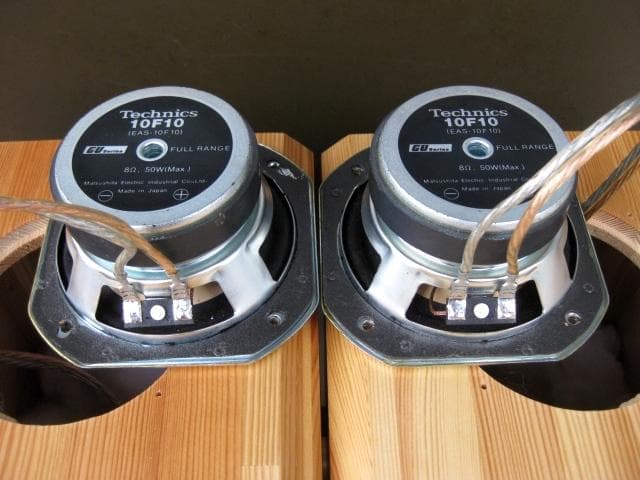 Technics フルレンジスピーカー 　改　ペア