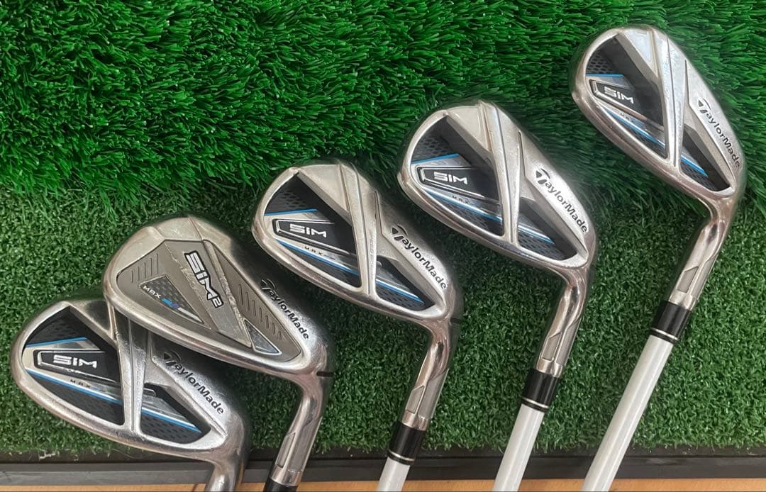 TaylorMade SIM アイアンセット レディース8.9.P.A.S