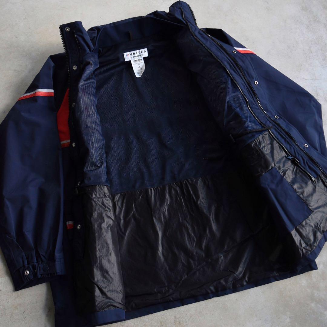 90s UNITED ユナイテッド航空 ナイロンジャケット 企業物 未使用 L