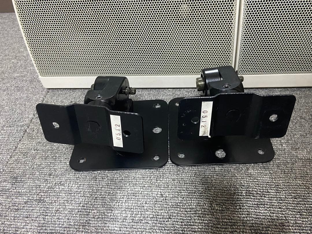 YAMAHA スピーカーシステム S15W（ペア）＋ 取付け金具付き