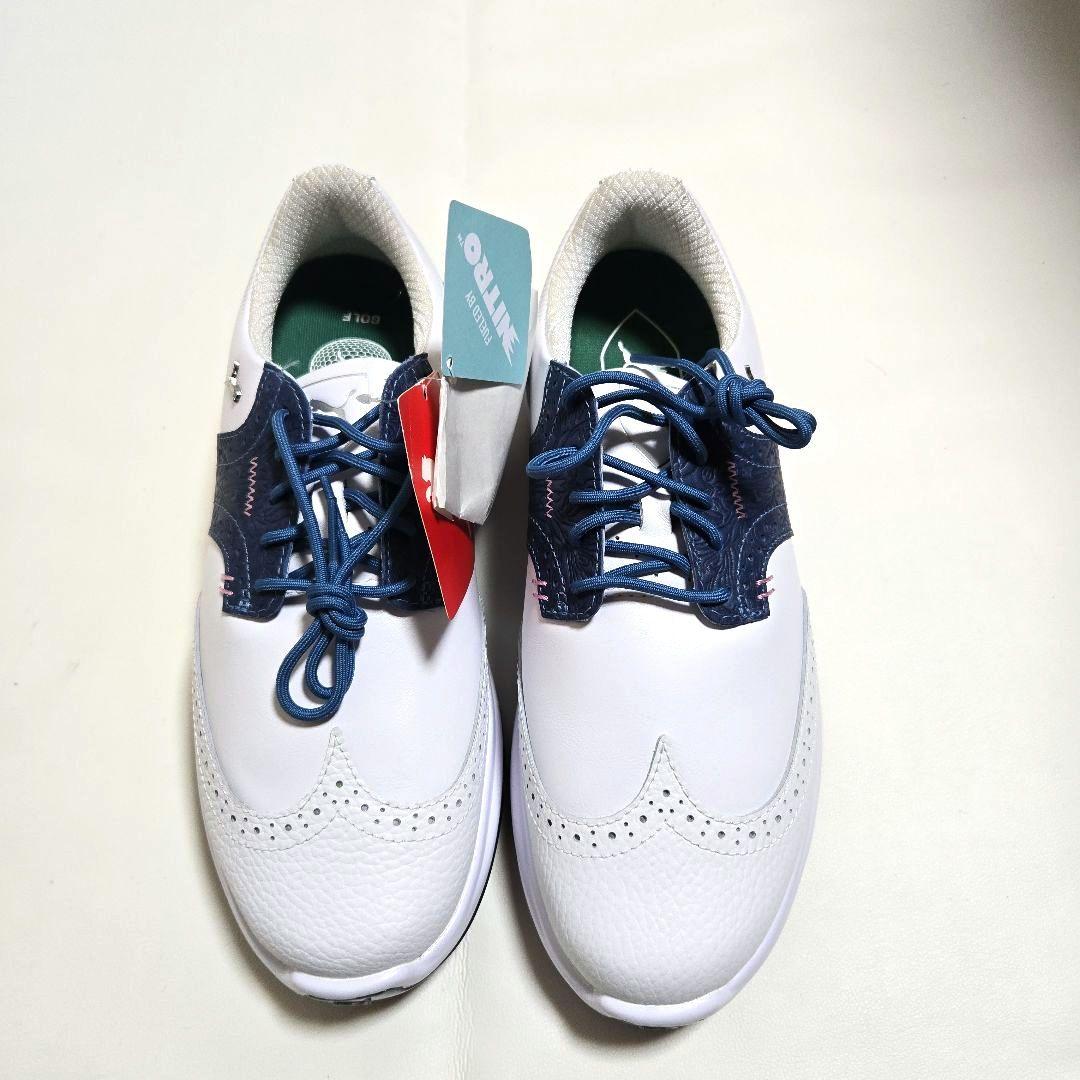 【新品】プーマゴルフ ファントムキャット ニトロフェアアイルシューズ 25.5㌢